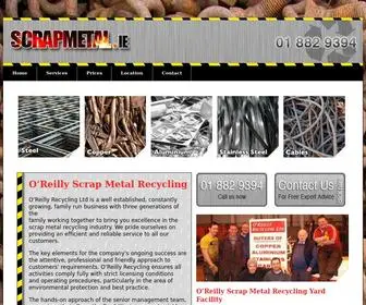 Scrap-Metal.ie(Scrap Metal Recycling Yard Dublin) Screenshot