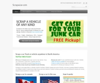 Scrapacar.com(Scrapacar) Screenshot