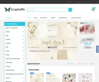 Scrapandme.pl(Rękodzieło) Screenshot