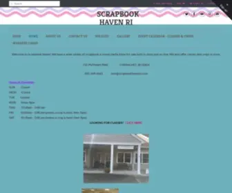 Scrapbookhavenri.com(See related links to what you are looking for) Screenshot