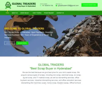 Scrapbuyersshyderabad.com(Scrap buyers in hyderabad) Screenshot