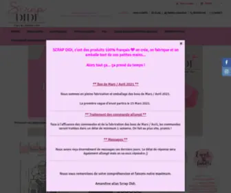 Scrapdidi-Boutique.com(Scrap) Screenshot