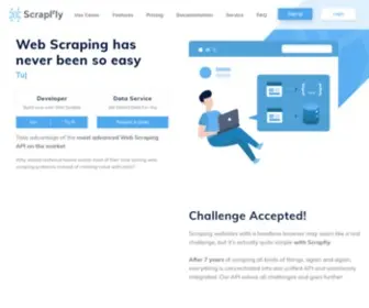 Scrapfly.io(Scrapfly Data Solutions) Screenshot