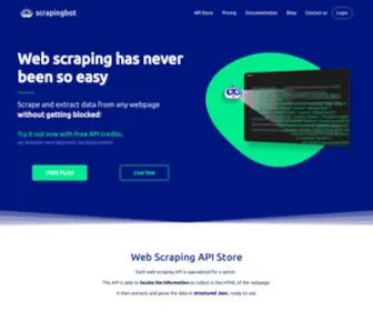 Scraping-Bot.io(Web Scraping API) Screenshot