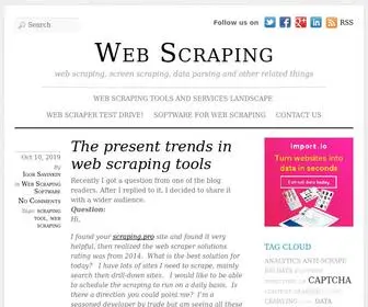 Scraping.pro(Web Scraping) Screenshot