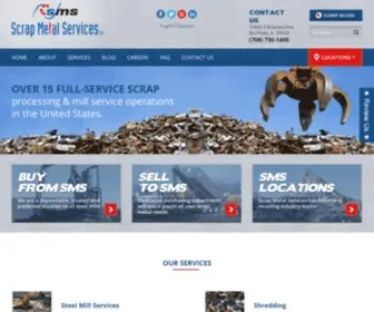 Scrapmetalservices.com(Scrap Metal Buyers) Screenshot