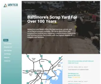 Scrapuim.com(United Iron & Metal) Screenshot