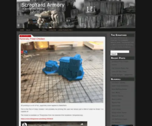 Scrapyardarmory.com(ScrapYard Armory) Screenshot