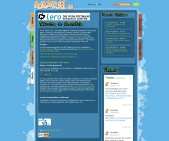 Scratch.ie(Home page) Screenshot