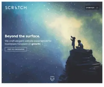 Scratch.nz(Website Design Auckland) Screenshot