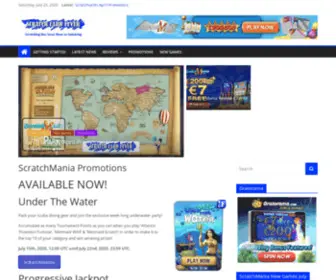 Scratchcardfever.com Screenshot