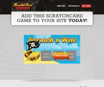Scratchcardscript.com(Add a HTML5 Scratchcards Game to your Site) Screenshot