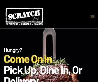 Scratchfreshburgers.com(Scratch Fresh) Screenshot