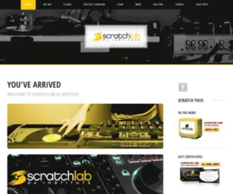 Scratchlab.ca(Learn to DJ) Screenshot