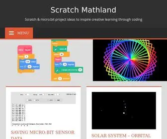 Scratchmathland.com(Scratch & micro) Screenshot