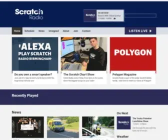 Scratchradio.co.uk(Scratch Radio) Screenshot