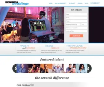 Scratchweddings.com(Wedding DJ) Screenshot