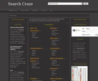 Scraze.net(Search Craze) Screenshot