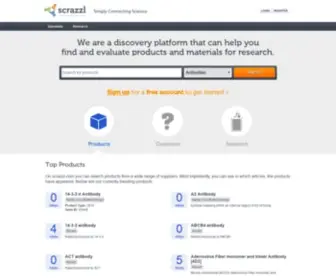 Scrazzl.com(Simply Connecting Science) Screenshot