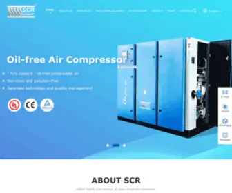 SCrcompressor.com(PM compressor) Screenshot