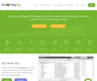 Screamingfrog.co.uk(We run remarkably successful search engine optimisation (SEO) and paid search (PPC)) Screenshot