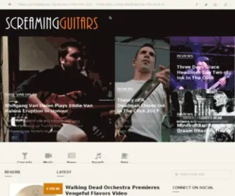 Screamingguitars.com(Screaming Guitars) Screenshot