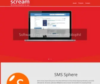 Scream.ro(Software company) Screenshot