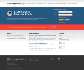 Screcoverygrants.org(IIS Windows Server) Screenshot