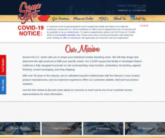 Screenartllc.com(Screen Art LLC) Screenshot
