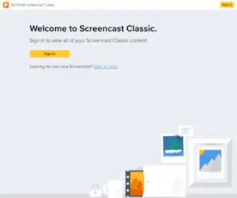 Screencast.com(Home) Screenshot