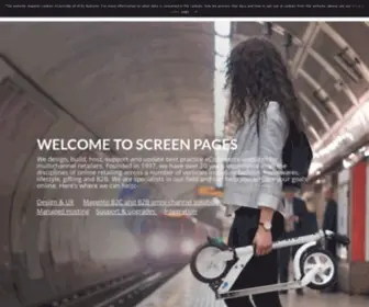 Screencommerce.com(Screen Pages) Screenshot