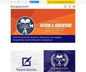 Screencraft.org(Writing a movie script) Screenshot
