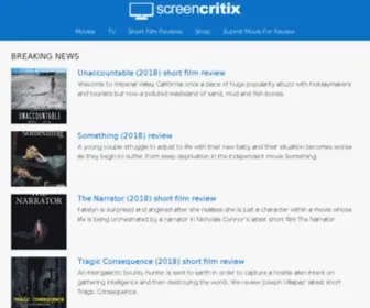 Screencritix.com(Movie News) Screenshot