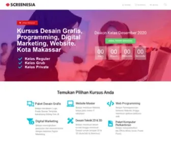 Screenesia.com(Kursus Komputer Makassar) Screenshot