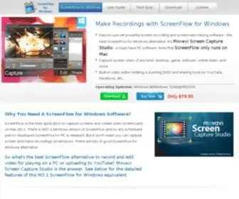 Screenflowwindows.com(ScreenFlow Windows) Screenshot