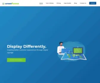 Screenfluence.com(Screenfluence) Screenshot