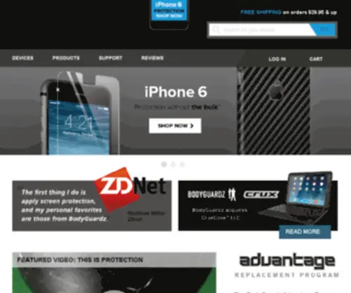 Screenguardz.com(Screen Protection) Screenshot