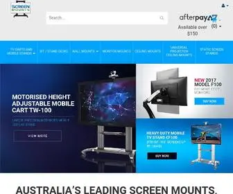 Screenmounts.com.au(Screen Mounts Australia) Screenshot