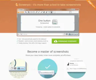 Screenpic.net(It's more than a tool to take screenshots) Screenshot
