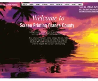 Screenprintingorangecounty.com(DTG) Screenshot