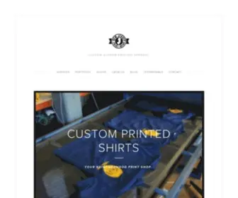 Screenprintnj.com(Custom Printed Shirts) Screenshot