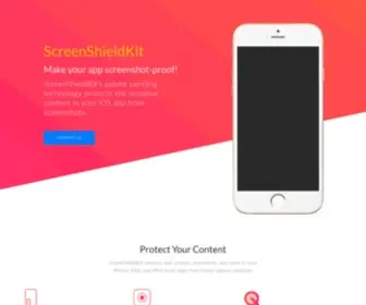 Screenshieldkit.com(Protect your app from screenshots) Screenshot