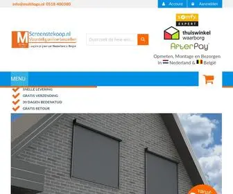Screenstekoop.nl(Verticale Screens kopen) Screenshot