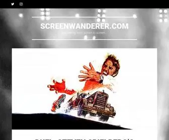 Screenwanderer.com(Wandering from screen to screen) Screenshot