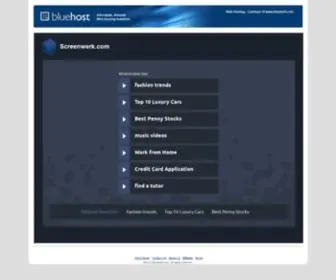 Screenwerk.com(Welcome) Screenshot