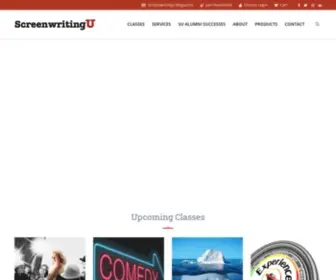 Screenwritingu.com(Screenwriting Classes) Screenshot