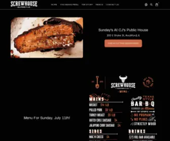 Screwcitysmokehouse.com(Screwhouse Barbecue) Screenshot