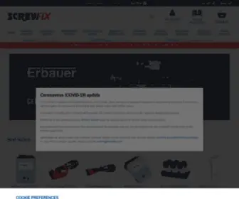 Screwfix.eu(Screwfix Europe: Thousands of products at low trade prices) Screenshot