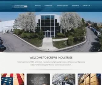 Screwsindustries.com(Screws Industries) Screenshot