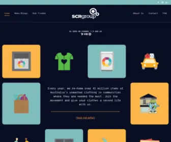 SCRG.com.au(Give Your Clothes a Second Life with SCRgroup) Screenshot